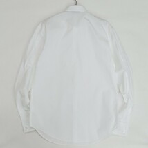 イタリア製◆Yves Saint Laurent イヴサンローラン ダブルカフス コットン 長袖 ドレス シャツ 白 ホワイト 43/17_画像2