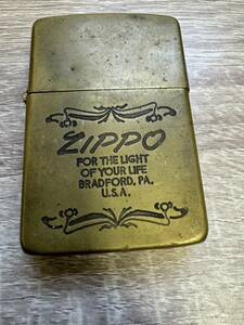 【火花確認済】zippo ダブルイヤー 1932 / 1986 BRADFORD.PA USA ヴィンテージ