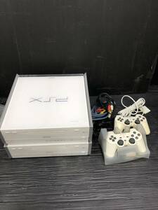 森　SONY プレイステーション PlayStation DESR-7100 動作未確認品　コントローラー付き