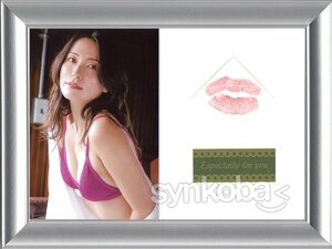 HIT'S/戸田れい　生キス入りSPフレームC　(ピンクビキニ)　◆非売品 230707-807