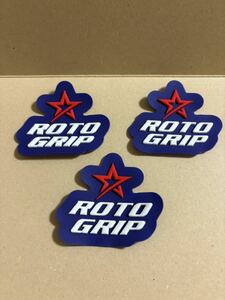 ROTO GRIP silicon made badge 3 sheets 