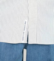 新品　ナナミカ　Button Down Stripe Wind Shirt_画像3