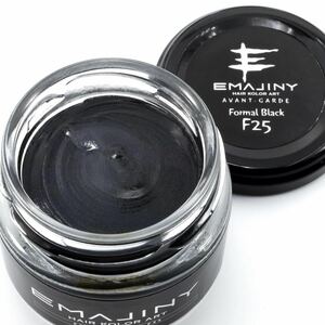 送料込み・カラーワックス・ワックス黒・EMAJINY・Formal Black F25・フォーマルブラックカラーワックス 黒 ・36g・新品未使用品１個