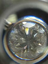 ◆磨き仕上済◆銀座ジュエリーマキ 一粒 大粒 ダイヤ 0.98ct カメリア 天然ダイヤモンド Pt850 プラチナ 高級ネックレス◆(検)1ct カラット_画像6