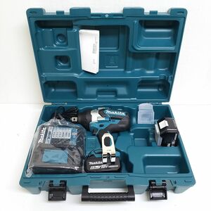 マキタ/makita 18V 充電式インパクトレンチ TW1001DRGX バッテリ (6.0Ah)×2個 ・充電器 ・ケース付 ※ソケットは別売りになります。