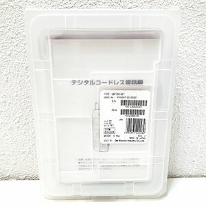 OKI/沖電気工業 デジタルコードレス電話機 UM7700-SET (SPEC No.:4YA3507-2312G001) UM7700 2023年製造