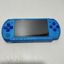 【ジャンク品、外装美品！】SONY PSP-3000 PSPJ-30027 バリューパック　スカイブルー／マリンブルール_画像3