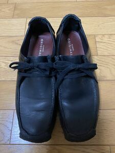 CLARKS クラークス メンズシューズ 黒 ワラビー