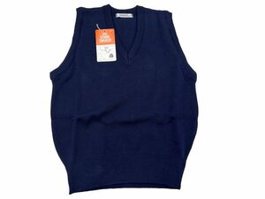 [.14] size 130# navy blue #NIKKEnike school vest made in Japan 