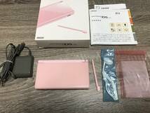 【中古品 付属品・箱・おまけDS付き】ニンテンドーDS Lite（ノーブルピンク）本体　マリオ＆ソニック バンクーバーオリンピック 現状品_画像1