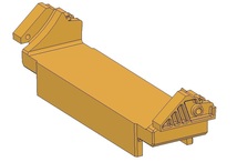 手歯止め（1/80）　すずめ模型製3Dプリントパーツ_画像3