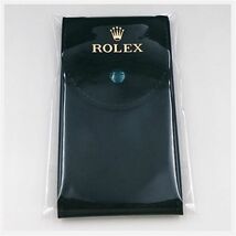 ロレックス 腕時計携帯用ポーチ ケース 袋 ノベルティ 希少品！★ ROLEX ストラップ ケース箱冊子タグ 腕時計スタンド ディスプレイ1614-k1_画像7