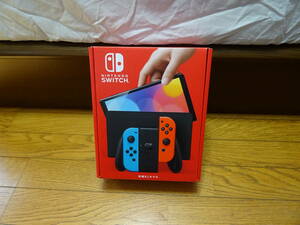 新品送料込　Nintendo switch (有機ELモデル) Joy-Con(L) ネオンブルー/(R) ネオンレッド 有機el 本体 