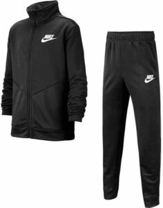 【KCM】Z-nike-3-2s-150★展示品★【NIKE/ナイキ】ジュニア　ジャージ 上下セット　BV3617-014　ブラック/ホワイト　サイズ 150(M)　子供