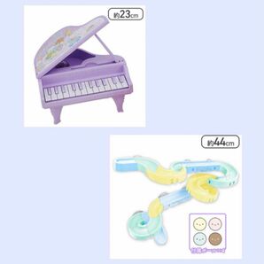 すみっコぐらし 電子ピアノ お風呂スライダー おもちゃ 2点セット ②