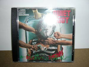 八十年代メタルブーム初期の名盤　 新生Quiet Riot　隠れ名盤2nd「Condition Critical」　輸入盤未開封新品。