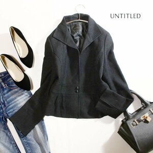  beautiful goods Untitled UNTITLED stock ) world # spring jacket formal cotton tweed jacket 2 9 number graduation ceremony go in . type black black 