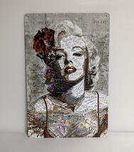 K317 新品●マリリンモンロー Marilyn Monroe アメリカ雑貨 ブリキ看板 カラフル かっこいい おしゃれ ビンテージ インテリアに_画像3