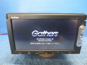 (I)1円スタート カーナビ ホンダ純正ナビ Gathers VXM-155VSi CD/DVD/ワンセグ/BTオーディオ/地図データ2013年/セキュリティカード付