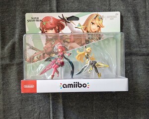 新品未開封　アミーボ　amiibo ホムラ ヒカリ ダブルセット　スマッシュブラザーズ ゼノブレイド