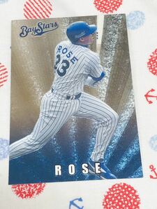  Calbee Professional Baseball chip s card kila Yokohama DeNA Bay Star z Robert rose 