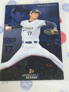 カルビー プロ野球チップスカード キラ オリックス・バファローズ 増井浩俊