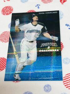  Calbee Professional Baseball chip s card kila Japan ham Fighter z small .. road large 