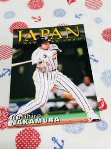 カルビー プロ野球チップスカード 日本代表 中村紀洋 近鉄バファローズ