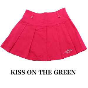 KISS ON THE GREEN　キスオンザグリーン　ストレッチコットン　フレアースカート レディースゴルフウェア インナーパンツ付き SIZE3（L)