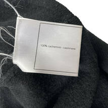 Chanel シャネル タートルネック ニット カシミヤ100％ cashmere 半袖 トップス ブラック 黒 サイズ38 CHA0001_画像8