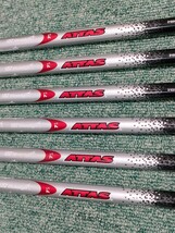 UST mamiya ATTAS 7S アイアン用 5〜Pw 6本セット Sフレックス 20231204 LEI2000 アッタス マミヤ　_画像2