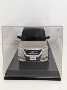 日産 セレナ ミニカー 模型 カラーサンプル 非売品 カシミヤグレージュ／インペリアルアンバー