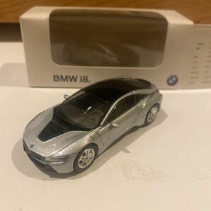 新品未使用 BMW純正 i8 トイカー 1/64スケール  ミニカーの画像1