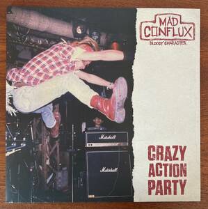 Mad Conflux CRAZY ACTION PARTY 限定 2LP GISM JANKY LIP CREAM DEATH SIDE BASTARD JUDGEMENT SOB OUTO SYSTEMATIC DEATH gauze piledriv