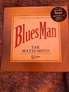 松本孝弘 TAK Matsumoto 新品未開封アナログ【BluesMan】