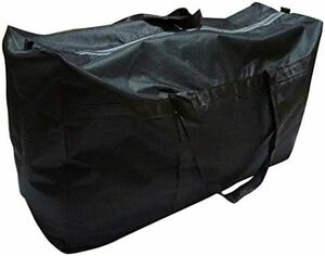  black single goods double extra-large high capacity Boston bag waterproof water-repellent camp machinery storage moving black 