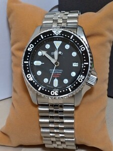 【OH済】SEIKO PROSPEX SBCM023　 　　　　ダイバースキューバ200m・パーペチュアルカレンダー・8F35-00A0・新品ジュビリーブレス付き！！