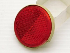 0[ appraisal B] Royal Enfield Bullet BULLET 350 Blit original reflector reflector circle shape red Blit ROYAL ENFIELD 500