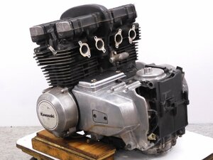 #【評価A】 Z550F ZR550A 当時物 実動 Genuine engine 始動動画有 アイドリング安定 Oil漏れ無 圧縮測定済 KZ550DE051*** GPz550 Z550GP