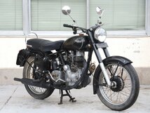 0【評価A】 ロイヤルエンフィールド ビュレット BULLET 350 純正 エンジン フレーム マウント ハンガー ボルト ネジ ステー 金具 セット_画像3