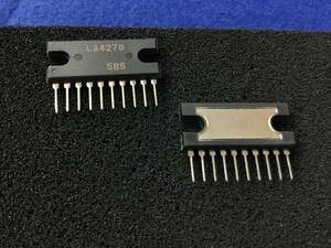 LA4270 【即決即送】三洋 6W+6W オーディオパワーアンプ IC NS-702 [284PyK/264017] Sanyo Audio Power Amplifier IC 1個セット