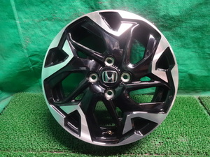 ホンダ純正N-BOX Nボックス カスタム JF3 JF4●15×4.5J +45 4H PCD100 中古ホイール4本●モ98