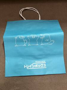 カモノハシのイコちゃん　青色紙袋　ICOCA イコカ　トレインボックス　JR西日本