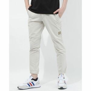 【L】新品タグ付き 夏物 アディダス adidas メンズ ゴルフ スラックス ADICROSS ジョガーパンツ GL0997 （ベージュ）