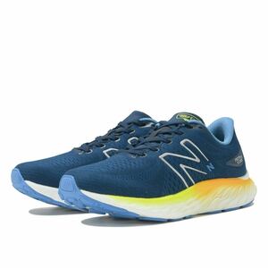 新品タグ付き FreshFoam X Evoz v3 2E幅 ニューバランス new balance MEVOZLH3-2E ネイビー ランニングシューズ　26.5㎝