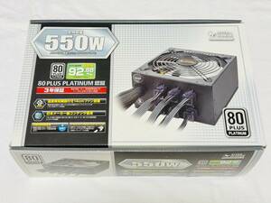 SUPER FLOWER スーパーフラワー 550W電源 80PLUS PLATINUM認証 SF-550P14PE