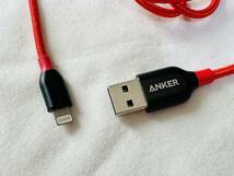 Anker Lightning ライトニングケーブル 1.8m(ホワイト)+0.9m(レッド) 2本 PowerLine III Flow USB-C Type-C タイプC_画像8