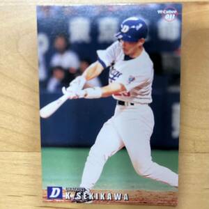 【同梱可能】即決！カルビー プロ野球チップス '99 Calbee Baseball Card 011 中日ドラゴンズ No.23 関川浩一 美中古品 当時物