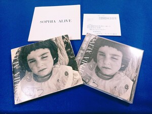 SOPHIA / ALIVE 《初回限定盤 フォトブック付 スリーブケース付 ハガキ付》 アルバム CD ソフィア 松岡充 都啓一 豊田和貴 ゴキゲン鳥 廃盤