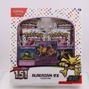 ポケモンカード 海外 英語版 フーディン ex コレクション ボックス ALAKAZAM ex COLLECTION スカーレット バイオレット 151 新品未開封